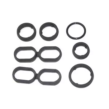 Новый для 2014-21 Chrysler Jeep Dodge Ram 3.2L 3.6L Адаптер масляного радиатора Комплект уплотнительных колец