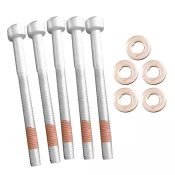 Новый Для Benz 0049902812 Dodge 5073719AB 5x Уплотнительные шайбы форсунок и болты крепления