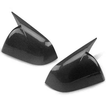 Новый для Tesla Model 3 Model Y 2025-2025 Крышка автомобильного зеркала Авто Внешние аксессуары ABS Дверь Боковая крышка коровьего рога Зеркало заднего вида