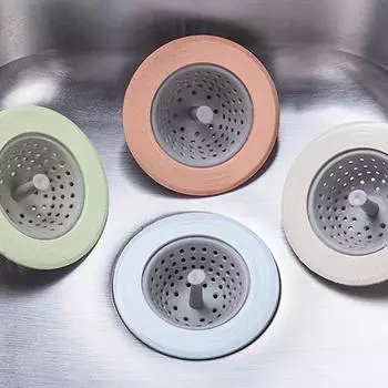 Новый дом, гостиная, пол, пробка для волос, улавливатель для ванны, сетчатый фильтр для раковины, канализационный фильтр One Size розовый