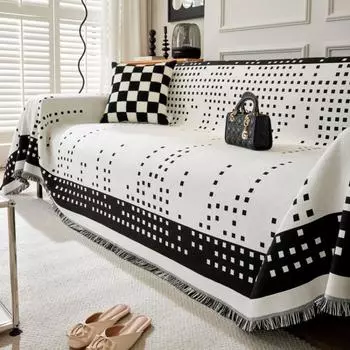 Новый доступный роскошный стиль, двухсторонний чехол для дивана, ткань для полотенец, подушка для дивана, универсальный чехол Four Seasons High Sense, универсальный чехол 180*90