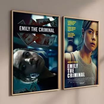 Новый фильм, триллер, преступление, Эмили, украшение дома, настенный постер, эстетический постер, картина маслом 21cm30cm NoFrame