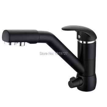 Новый фильтр для воды с осмосом, вращающийся на 360 градусов, смесители для раковины, гранитный смеситель, поворотный фильтр для очистки воды, 3-ходовой фильтр, кухонные краны