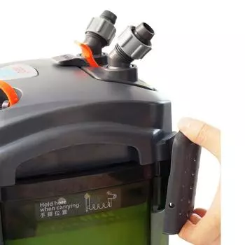 Новый фильтр JEBO фильтр для аквариума быстрая очистка воды УФ-фильтр ведро картридж для фильтра для аквариума с травой внешний фильтр ведро EU adapter 220V-50HZ