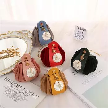 Новый фланелевый кожаный подарочный пакет для упаковки свадебных конфет с завязкой на день рождения, вечеринка в стиле Бабая, украшения для душа 1