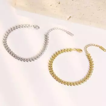 Новый французский модный браслет из титановой стали