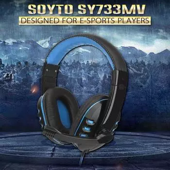 Новый геймерский ноутбук PS4 PS5 Xbox One Проводные наушники PS5 Игровая гарнитура с микрофоном