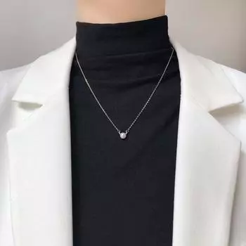 Новый год Быка, Новый год Быка, Маленькое ожерелье с коровкой, Персонализированное, Милое, Универсальное