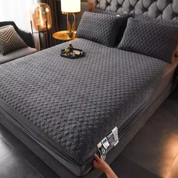 Новый графеновый молочный флис с хлопчатобумажной простыней, теплое и быстро нагревающееся покрывало, защитный чехол для дома Simmons 90cmx200cm