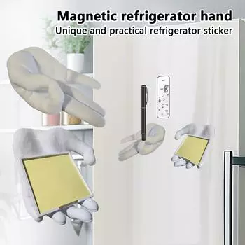 Новый Хэллоуин Холодильник Магнитная Рука Может Место Заметки Украшения Реквизит План Магнитный Инструмент Поддержка One Size