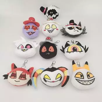 Новый хазбин отель злой босс кукла брелок кулон адская гостиница клоун плюшевая игрушка 1