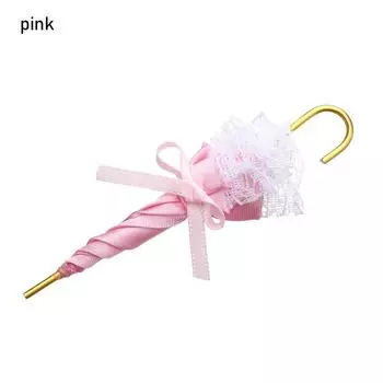 Новый Игрушечный Реквизит Кружево Американские Девочки Зонтик Кукла Зонтик Игрушка Зонтик Мини Зонтик