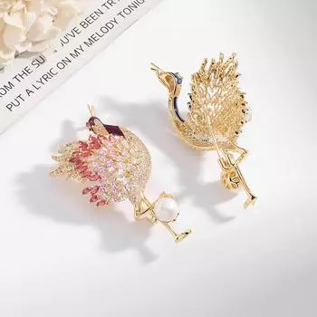 Новый индивидуальный креативный дизайн, чувство Firebird, роскошное, роскошное, атмосферное платье-чеонгсам с брошью для женщин