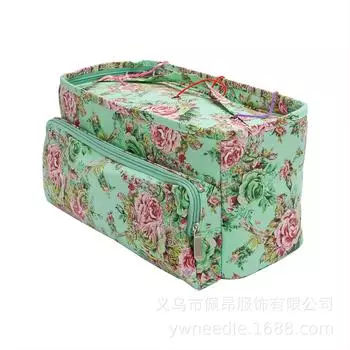 Новый инструмент для плетения, сумка для хранения пряжи своими руками, вязаная крючком пионная тканая сумка для хранения на одно плечо, круглая сумка-ведро с принтом, квадратная сумка для багажа