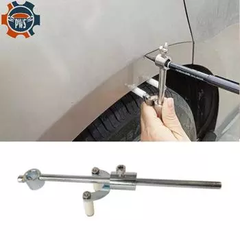 Новый инструмент для ремонта вмятин на автомобильном колесе, параллельный резец для бровей, листовой металл, нержавеющая сталь, 0-20 см, регулируемый, портативный, прочный