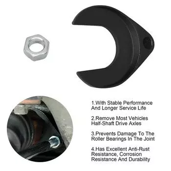 Новый инструмент для снятия вала CV 50 мм, инструменты для демонтажа автомобилей, съемник подшипников ведущего вала, съемник ступицы подшипника ступицы колеса, инструменты для ремонта белый