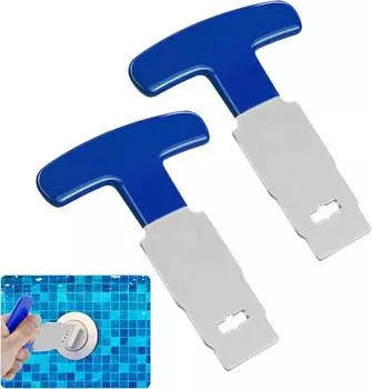 Новый инструмент для удаления пробок из бассейнов Hayward синий