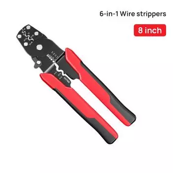 Новый инструмент для зачистки проводов Многофункциональные плоскогубцы для вытягивания Кусачки для ремонта Ножницы для зачистки проводов Электрик Клещи для обжима Ручной инструмент