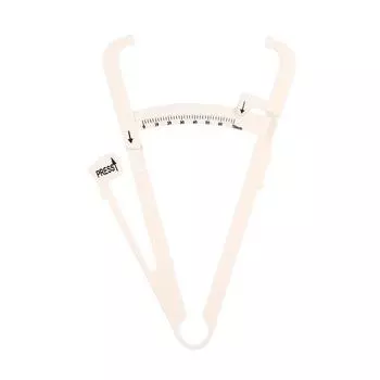 Новый измеритель жира в организме, точный измерительный прибор для измерения складок кожи, тонкий измерительный анализатор белого цвета белый