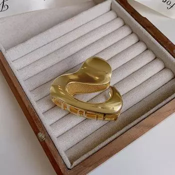 Новый Изысканный Металлический Зажим для Волос Элегантный Полый Геометрический Маленькие Заколки для Волос Корейские Заколки Заколка для Волос Модные Аксессуары для Волос