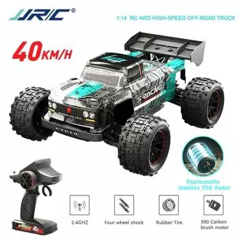 Новый JJRC 1:16 40 км/ч 4WD RC автомобиль с дистанционным управлением LED автомобили высокоскоростной дрифт монстр-трак для детей гоночный автомобиль дрифт игрушки подарок красный