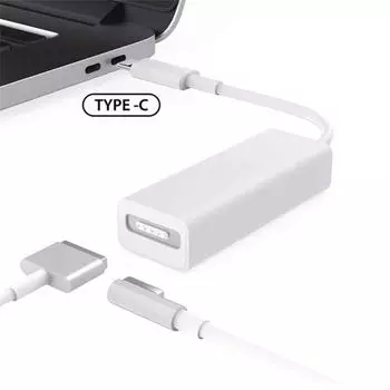 Новый кабель-адаптер USB-C to Magsafe2 для зарядки Macbook Pro 12/13/15 дюймов белый