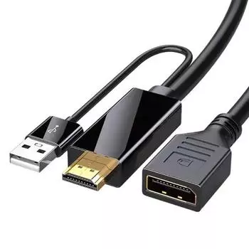 Новый кабель HDMI2.0 - DP1.2, совместимый с 4K60 Гц, 2K120 Гц, идеально подходит для домашних аудио-видеосистем