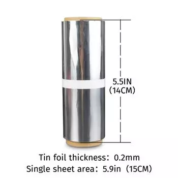 Новый кальян алюминиевая фольга 14 см*15 м рулон 0,2 мм толщина наргиле шима наргиле чича качимба курительные аксессуары для кальяна