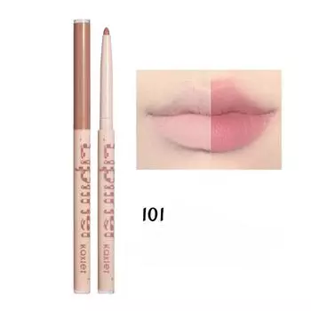 Новый карандаш для губ, матовый, матовый, водостойкий, долговечная помада-ручка натурального цвета