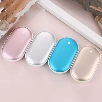 Новый карманный портативный USB аккумуляторный обогреватель Power Bank зарядное устройство грелка для рук