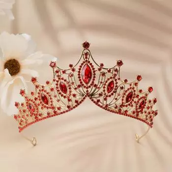 Новый китайский стиль Ханьфу свадебные аксессуары для волос корона свадебный банкет детский корона головной убор высококачественная циркониевая корона