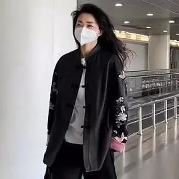 Новый китайский стиль национальный стиль ретро высококачественный черный дзен топ маленький ароматный стиль жакет на пуговицах для женщин весна и осень новый стиль S