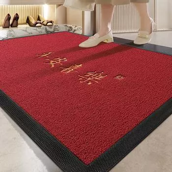 Новый китайский стиль Национальный ветровой входной коврик износостойкий, противоскользящий, легко управляемый пылезащитный коврик для двери 60*90cm