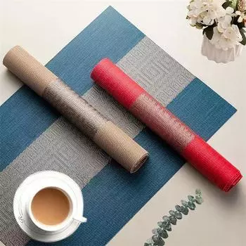 Новый китайский теплоизоляционный коврик для обеденного стола, не требующий мытья, водонепроницаемый, маслянистый коврик для посуды