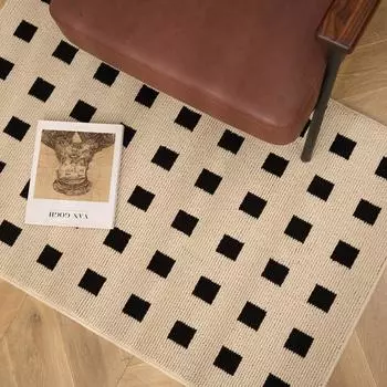 Новый китайский усовершенствованный коврик для входа и выхода, коврик для двери, коврик для ног, нескользящий коврик для спальни, учебы 50X80CM