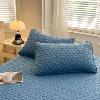 Новый класс А антибактериальный водонепроницаемый четырехсезонный хлопковый наполнитель с утолщенной простыней защитный чехол для матрасов 90x200cm