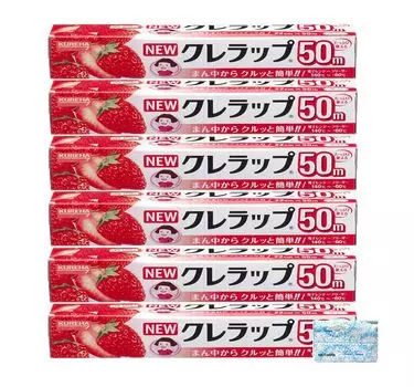 Новый Klewrap НОВЫЙ Klewrap Mini 22 см x 50 м x 6 Стоимость 50 м В комплекте с оригинальной карманной салфеткой