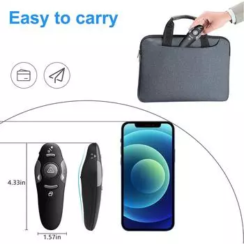 Новый кликер для презентаций беспроводной пульт для презентаций USB-управление для Mac/ноутбука