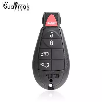 Новый ключ от автомобиля для автомобиля CHRYSLER/DODGE/JEEP, 434 МГц, дистанционный пульт без ключа для M3N5WY783X или IYZ-C01C/434 МГц/ID46 7941 чип for Chrysler чёрный