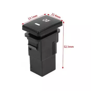 Новый кнопочный переключатель противотуманных фар с подсветкой и проводкой для Toyota FJ Cruiser 4Runner