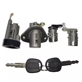 Новый комплект цилиндра замка зажигания для автомобиля, замена OE 96213542 для Chevrolet Lanos