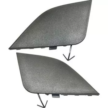 Новый комплект из 2 крышек буксировочной проушины для Toyota RAV4 2016-2018 годов выпуска, передние, текстурированные, 532850R080