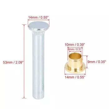 Новый комплект штифтов дверных петель для пикапа Nissan Frontier Navara D22 1997-2005