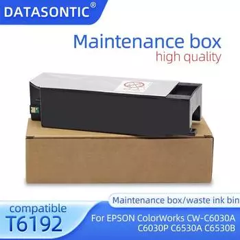 Новый контейнер для обслуживания принтера EPSON 4910 4900 T6192 для EPSON 4910 4900 P5080 B300 B500 B308 B508 B310 B510 B318 B518. 1pcs