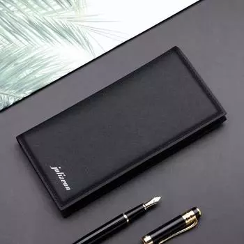 Новый кошелек мужской длинный кошелек с крестообразным узором модный простой кошелек для нескольких карт 1pc белый