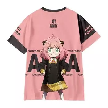 Новый костюм Spy Play House, трендовый мужской и женский костюм с 3D цифровой печатью и короткими рукавами XS