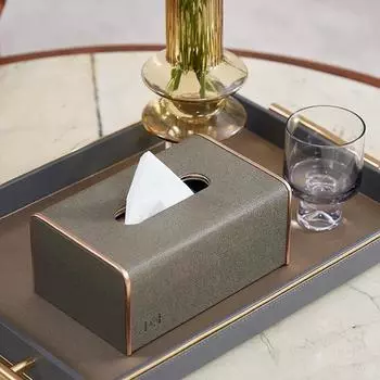 Новый кожаный бумажный чехол для гостиной, отеля, офиса, автомобиля, квадратная, прямоугольная сумка для хранения, органайзер, коробки, держатель для декоративной коробки для салфеток синий