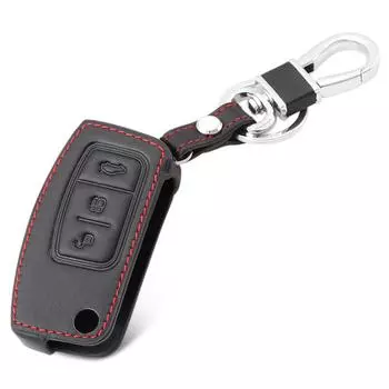 Новый кожаный чехол для дистанционного ключа автомобиля для Ford Focus 2 седан хэтчбек, автомобильные аксессуары