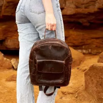 Новый кожаный рюкзак, кожаный рюкзак, кожаная рабочая сумка для женщин, дорожный рюкзак, подарок на день рождения для нее, индивидуальный подарок для нее