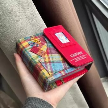 Новый креативный корейский плюшевый односеточный альбом для карточек, фотоальбом с отрывными листами, гроссбух M5, сумка для хранения фотоальбомов с изображением звезд красный